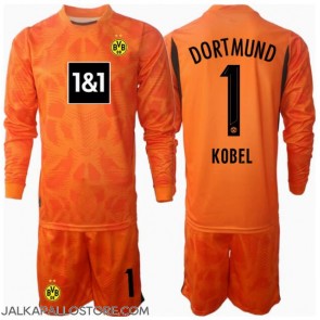 Borussia Dortmund Gregor Kobel #1 Maalivahti Kolmaspaita Lapsille 2024-25 Pitkähihainen (+ shortsit)